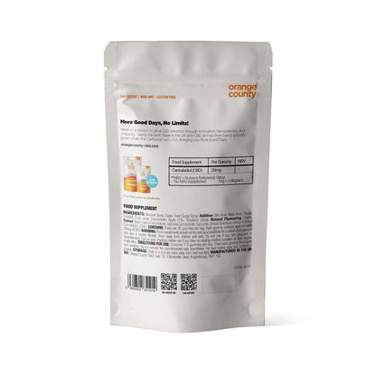 Orange County CBD Gummy Cherries Small Tub