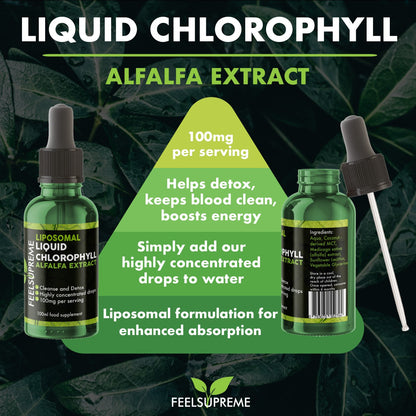 Feel Supreme Liposomal Chlorophyll Drops 100ml