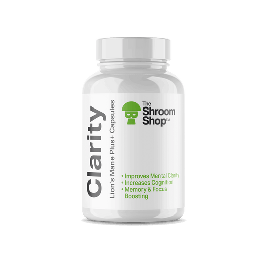 The Shroom Shop Clarity Lion's Mane+ Capsules 90 Capsules at The CBD Hut