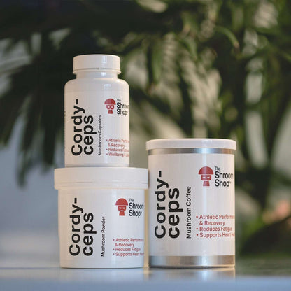The Shroom Shop Cordyceps Mushroom Capsules 90 Capsules