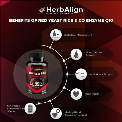 Herbalign Red Yeast Rice & CoQ10 Capsules