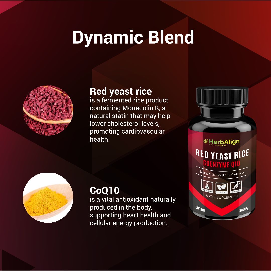Herbalign Red Yeast Rice & CoQ10 Capsules