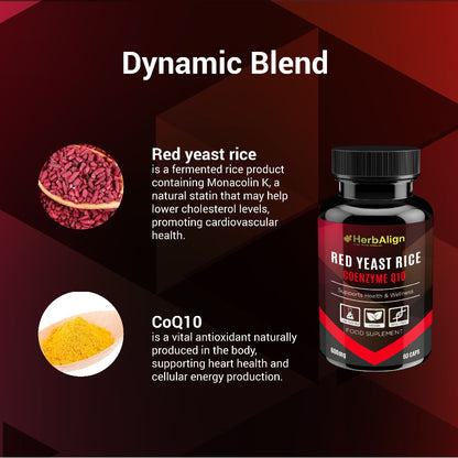 Herbalign Red Yeast Rice & CoQ10 Capsules