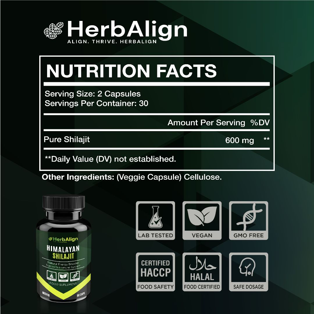 Herbalign Shilajit Capsules