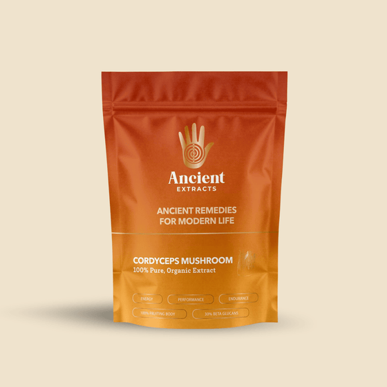 Ancient Extracts Cordyceps Mushroom Extract Powder 60g pouch