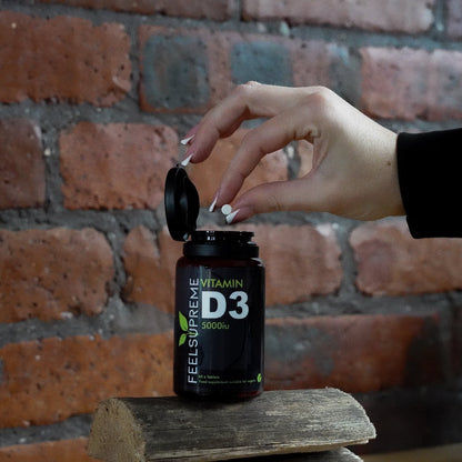 Feel Supreme Vitamin D3 5000IU Tablets