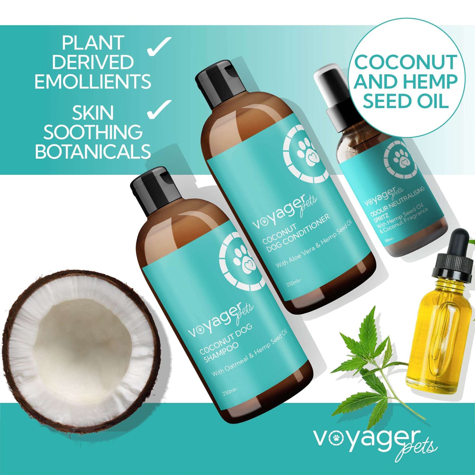 Voyager Dog Lovers Grooming Gift Set product image - The CBD Hut