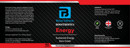 Boostropics Energy Capsules 90 Pack