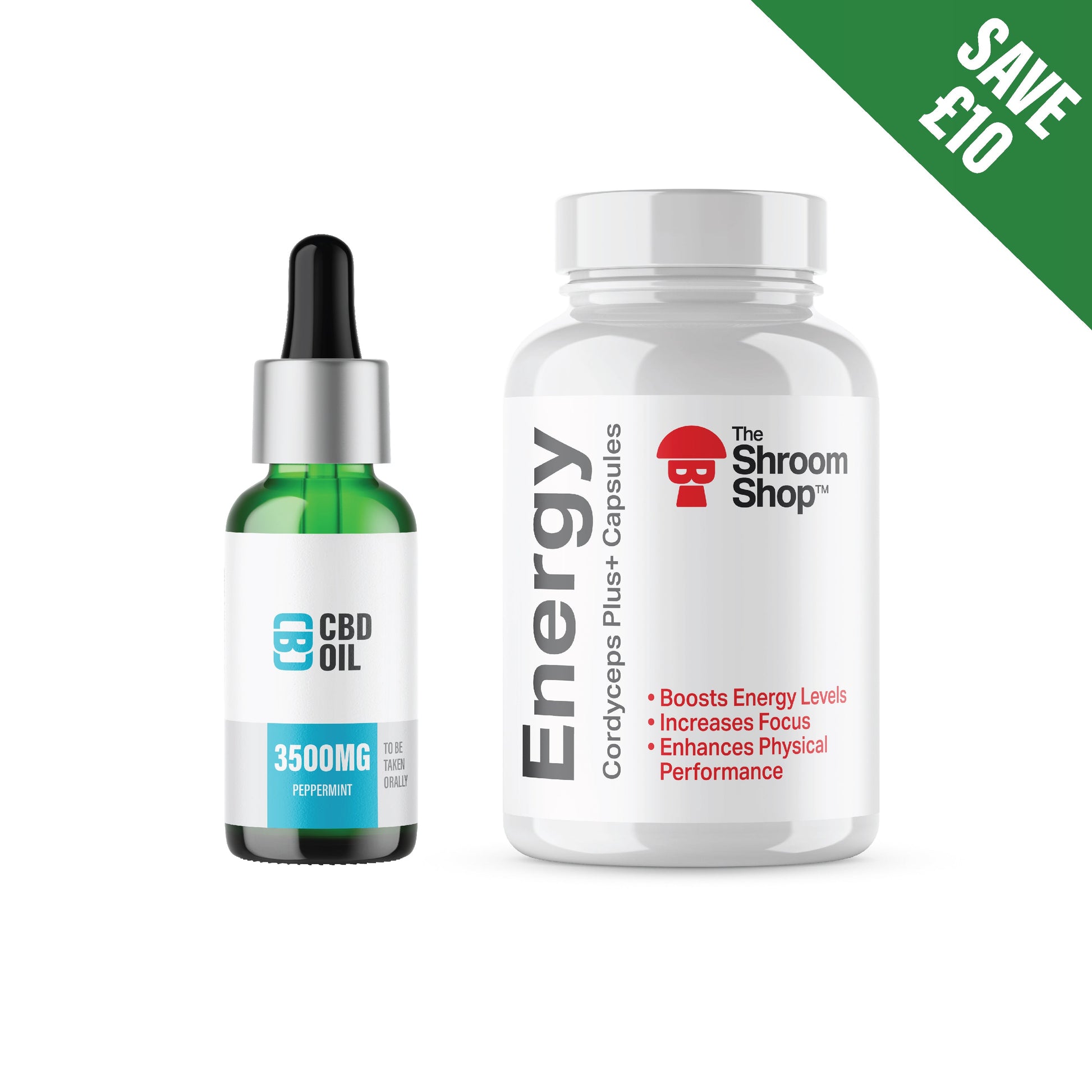 CBD Asylum Energy Bundle - Peppermint Oil