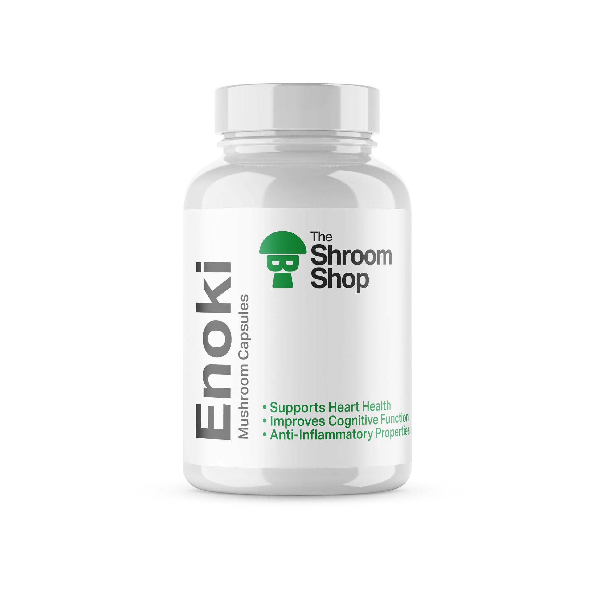 The Shroom Shop Enoki Mushroom Capsules 90 Capsules