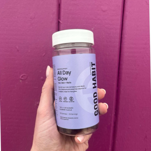 Evolved 'All Day Glow' Hair, Skin & Nails Gummies | The CBD Hut