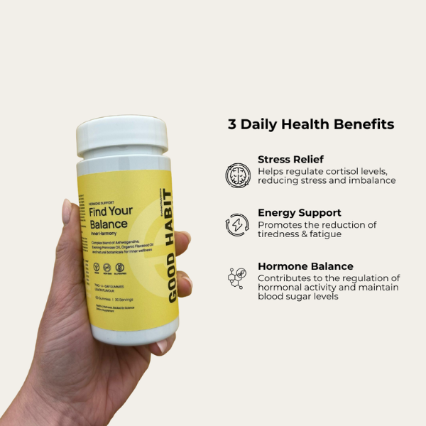 Evolved 'Find Your Balance' Hormone Balance Gummies Benefits