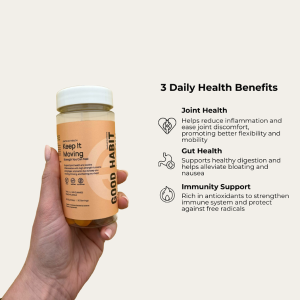 Evolved 'Keep It Moving' Turmeric and Ginger Gummies | The CBD Hut