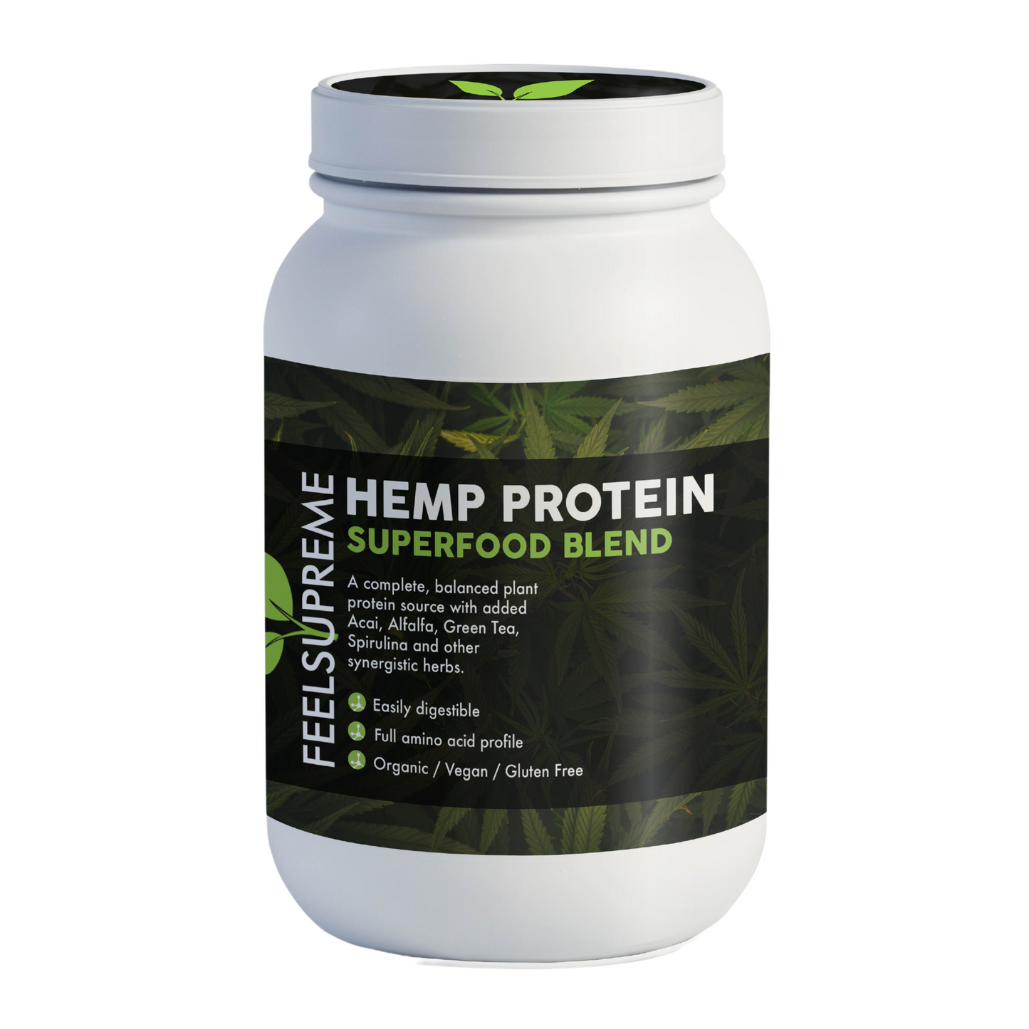 Feel Supreme Hemp Protein Powder 500g