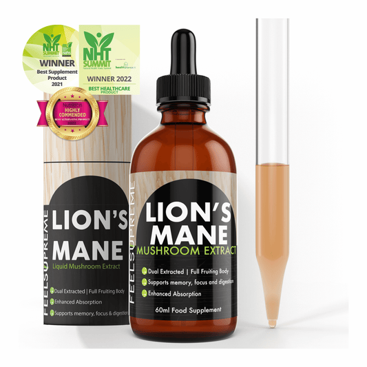 Feel Supreme Lion's Mane Mushroom Extract 60ml