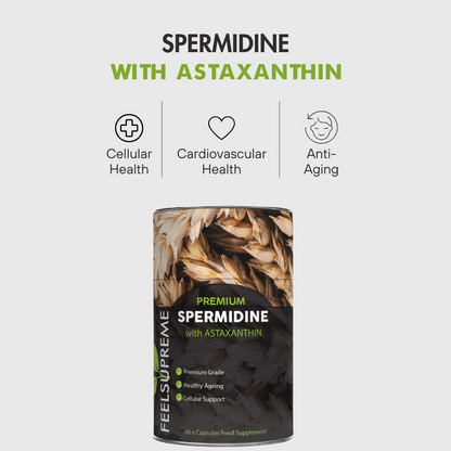 Feel Supreme Spermidine with Astaxanthin Capsules