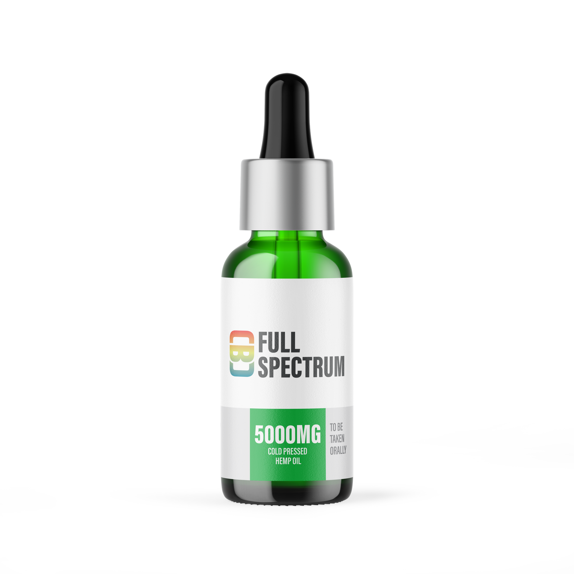 CBD Asylum Full Spectrum CBD Oil 5000mg 10ml bottle