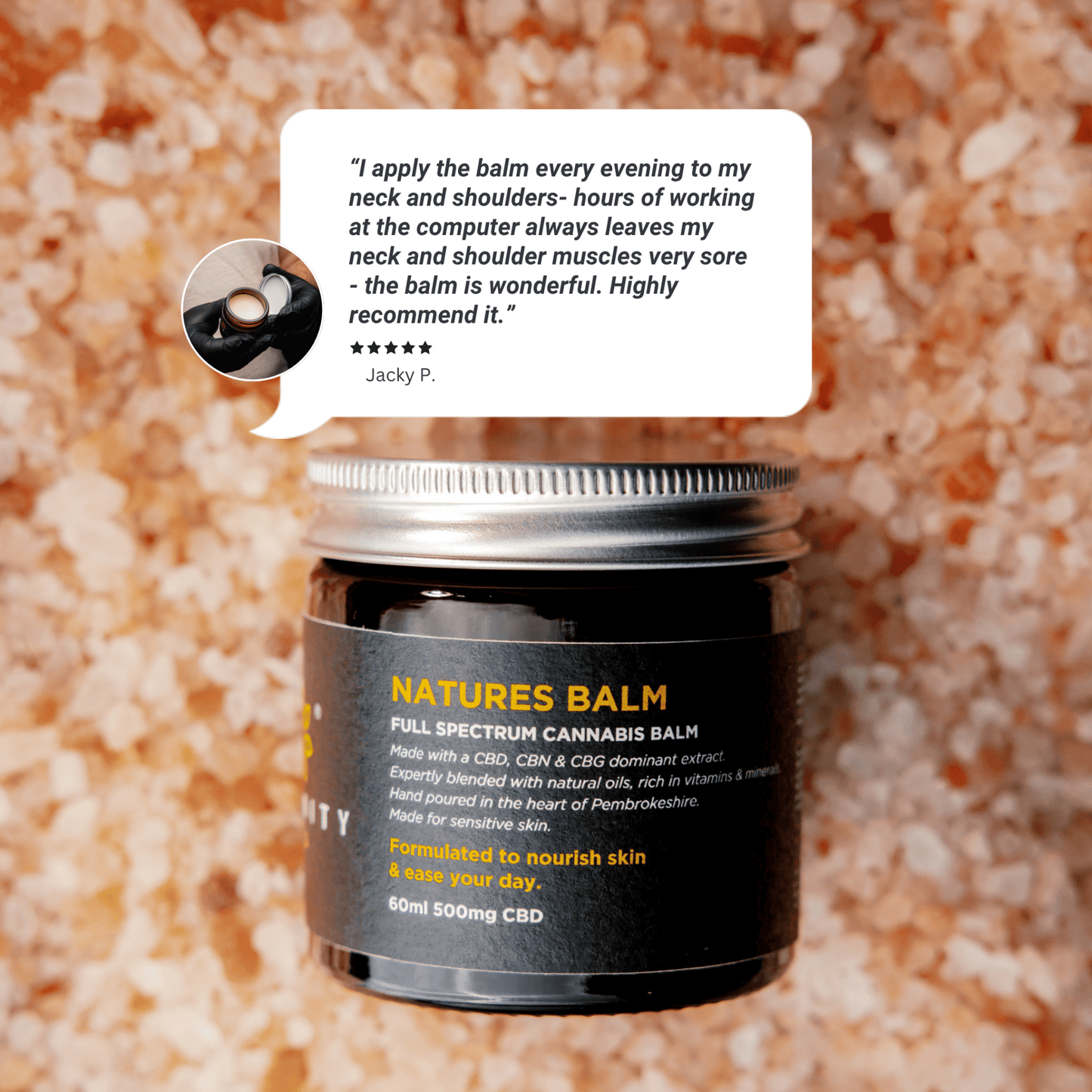 Infinity CBD Nature’s Balm 500mg