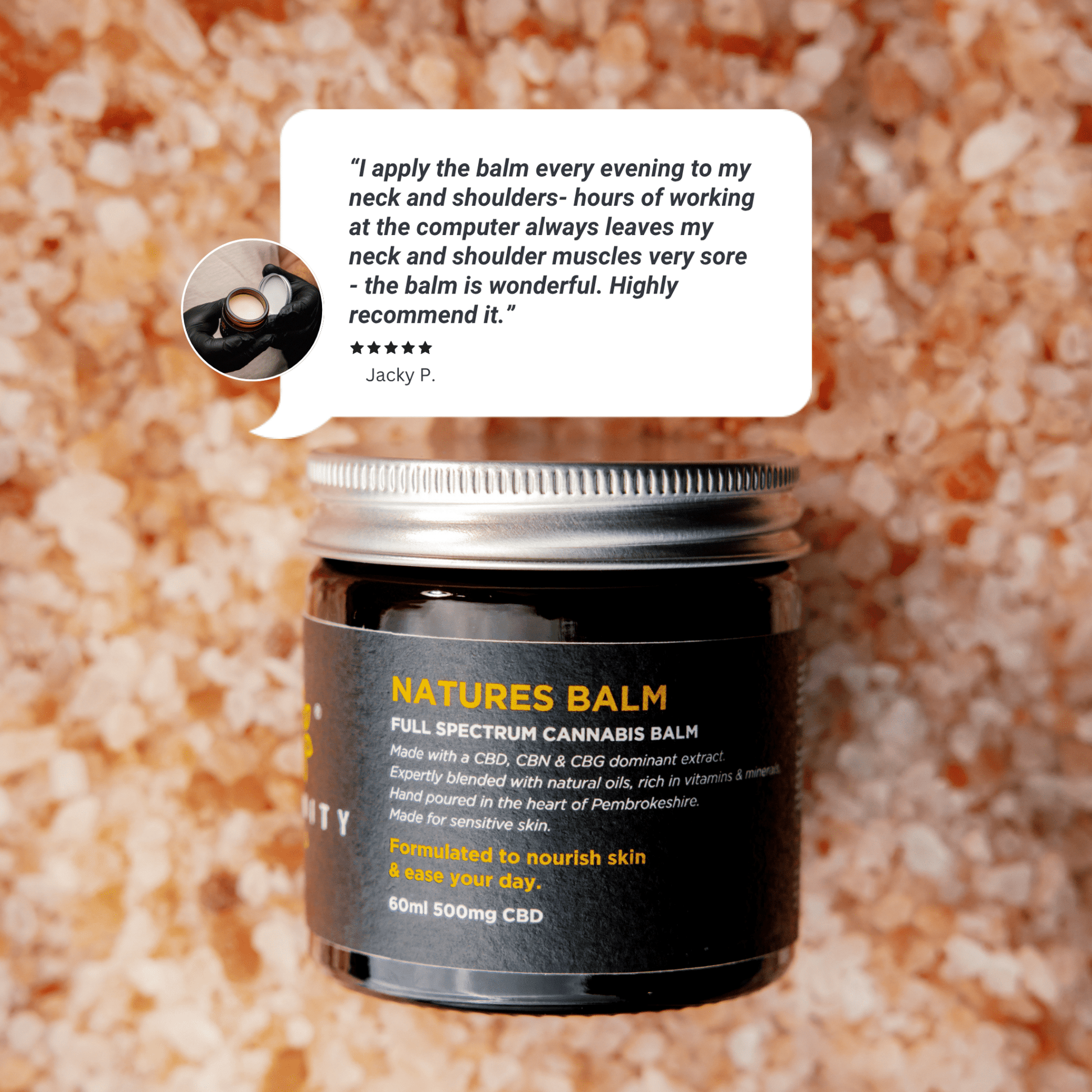 Infinity CBD Nature’s Balm 500mg