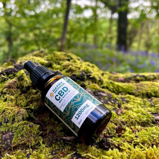 Happy Hemper 1200mg Cold Pressed CBD Oil 30ml bottle