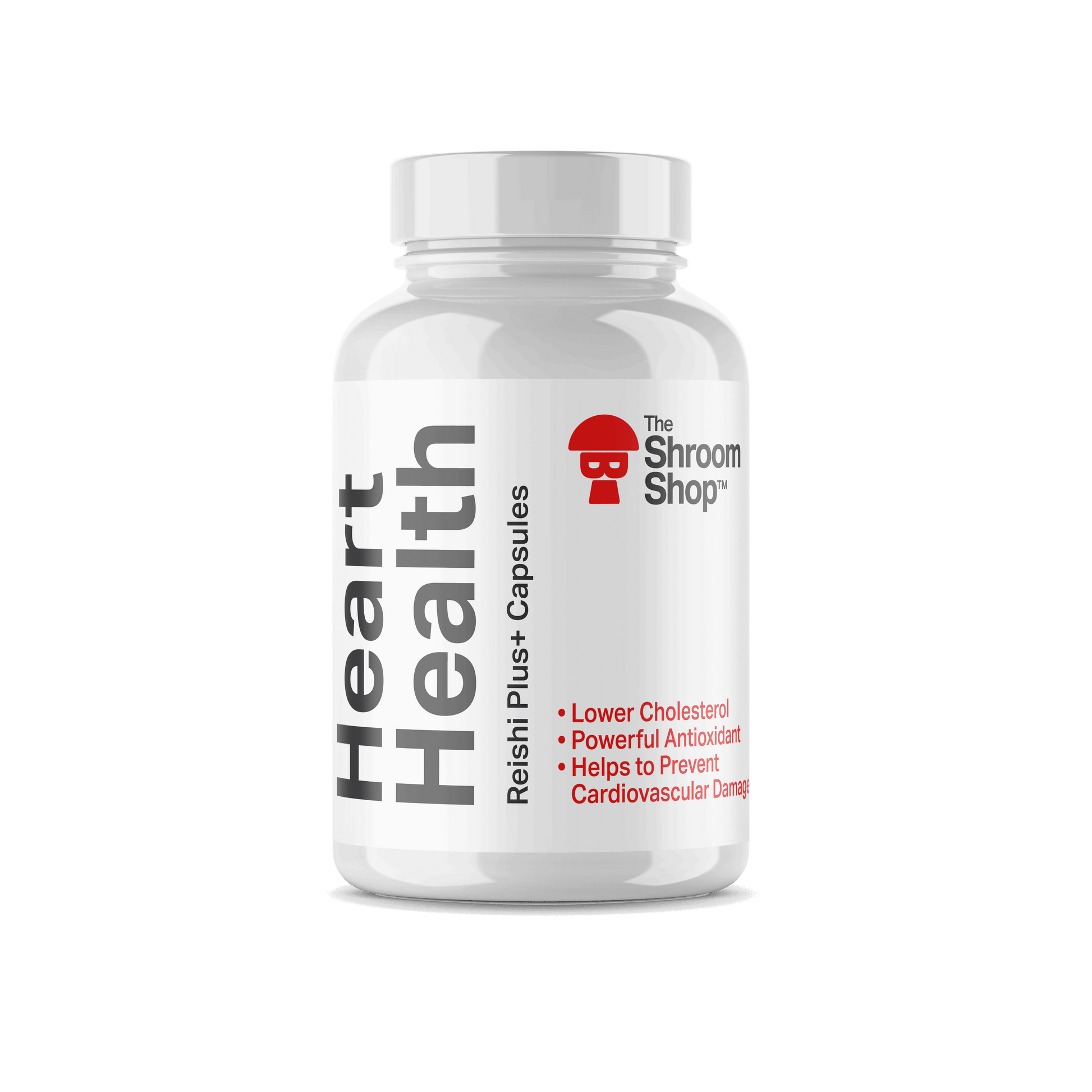 The Shroom Shop Heart Health Reishi+ Capsules 90 Capsules product image
