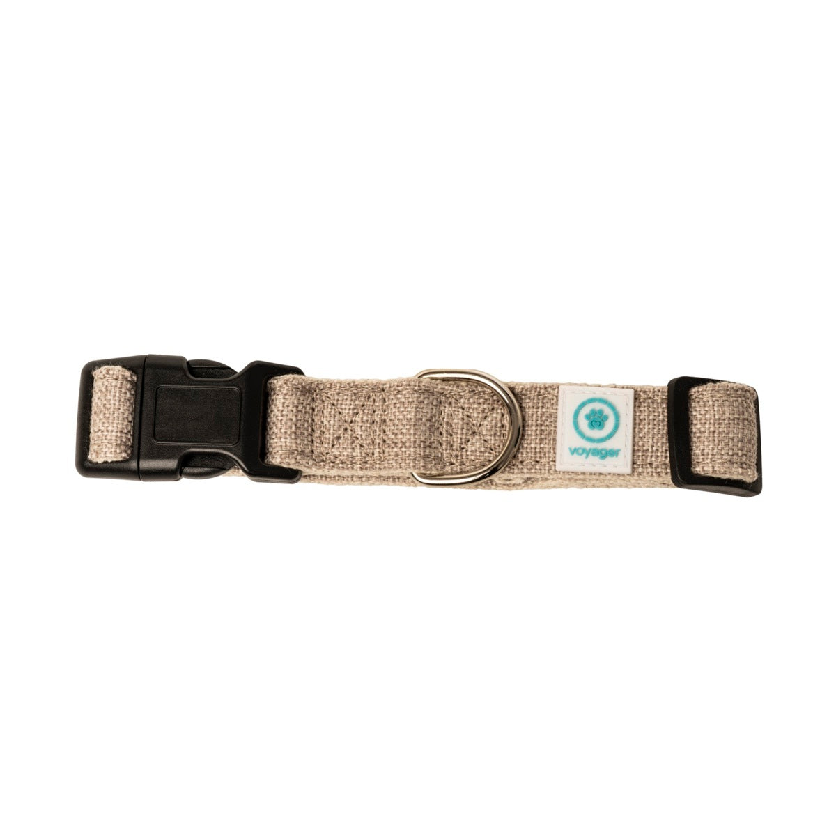 Voyager Hemp Dog Collar - Pink