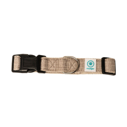 Voyager Hemp Dog Collar - Pink