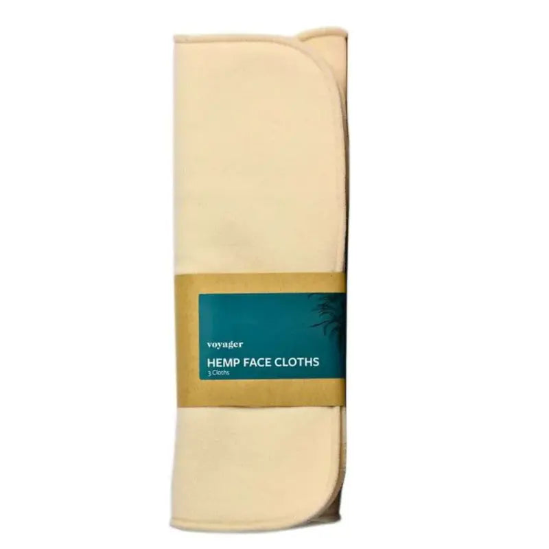 Voyager Hemp Cotton Reusable Face Cloths