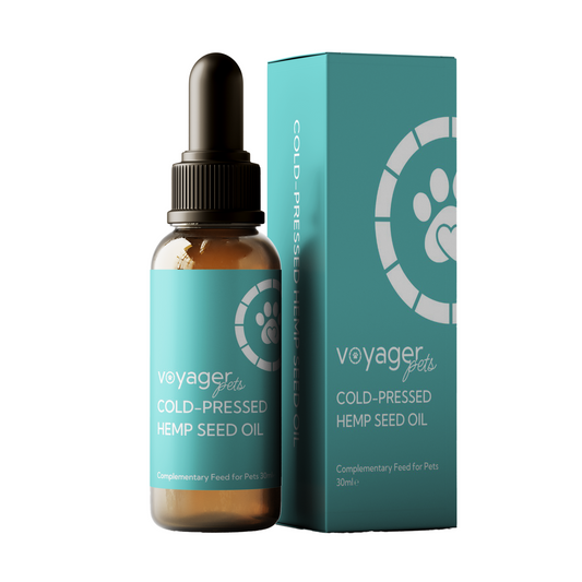 Voyager Cold-Pressed Hemp Seed Oil for Pets