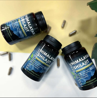 Feel Supreme Himalayan Shilajit Capsules at The CBD Hut