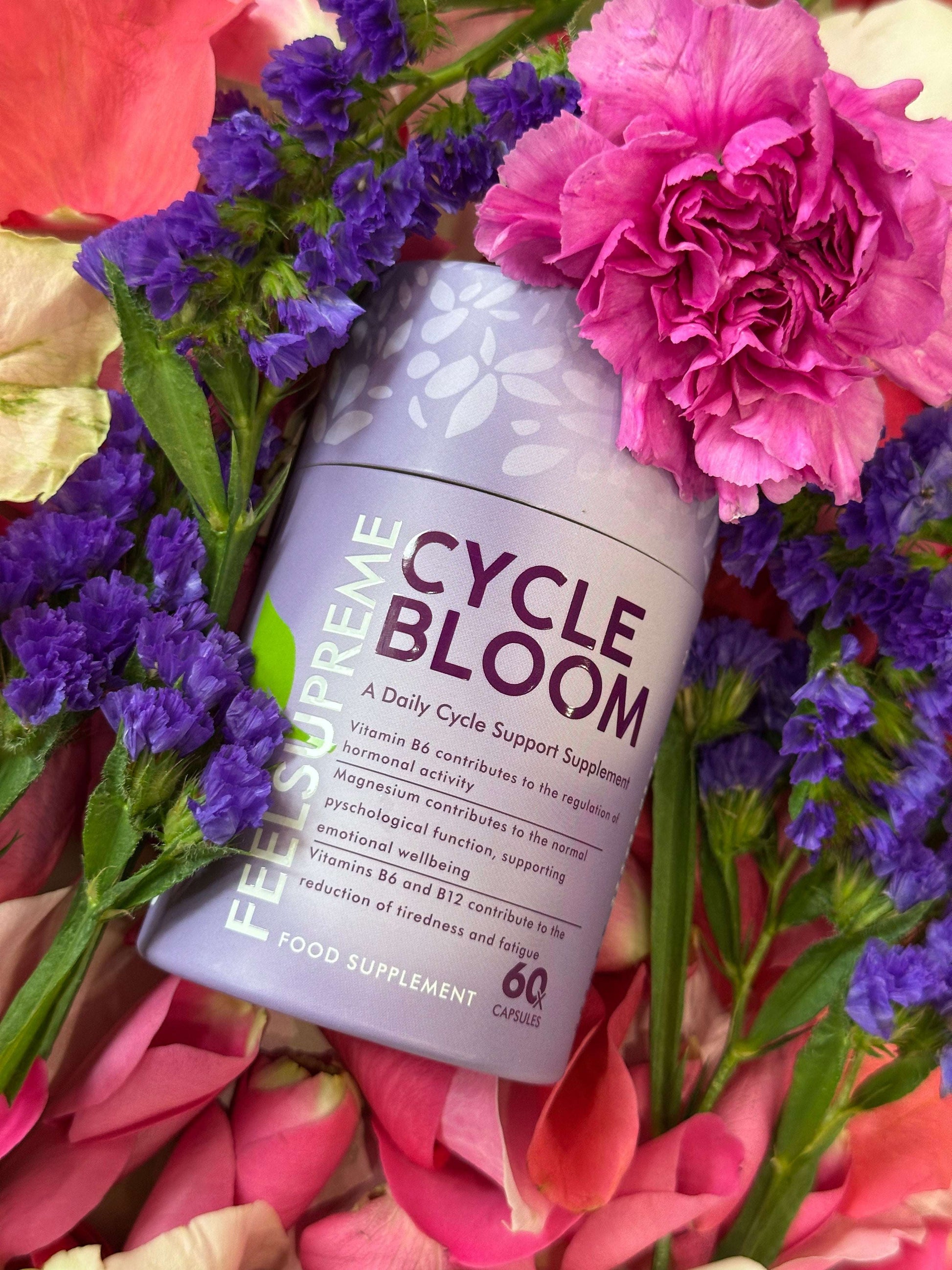 Feel Supreme Cycle Bloom Monthly Support Capsules