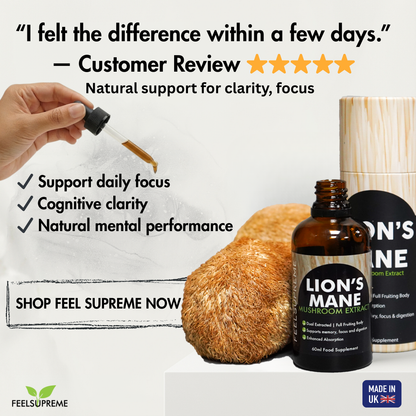 Feel Supreme Lion's Mane Mushroom Extract 60ml