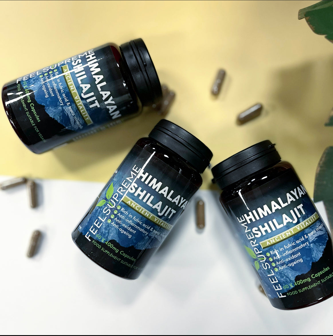Feel Supreme Himalayan Shilajit Capsules