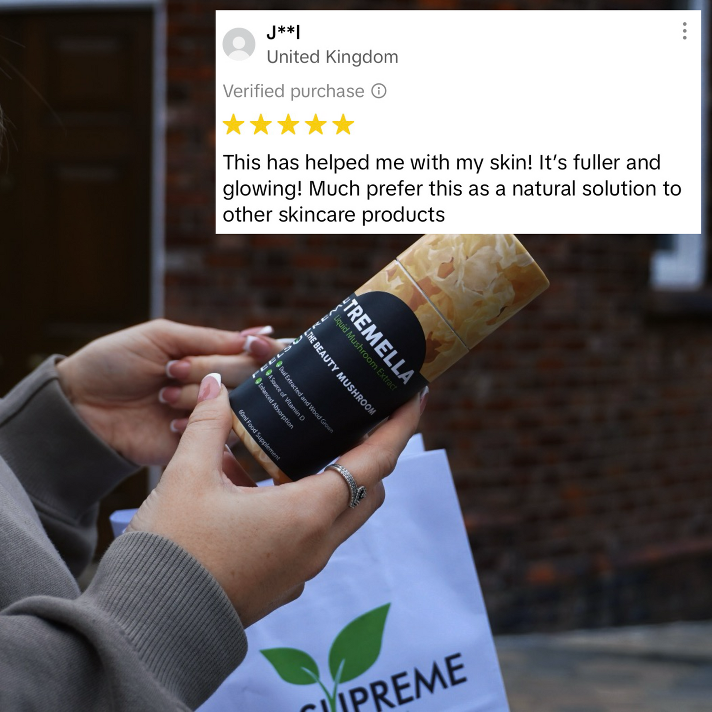 Feel Supreme Tremella Mushroom Extract 60ml