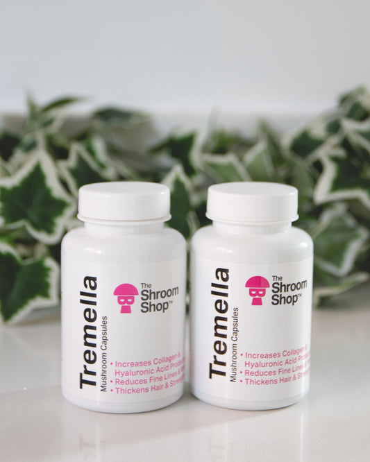 The Shroom Shop Tremella Mushroom Capsules lifestyle image