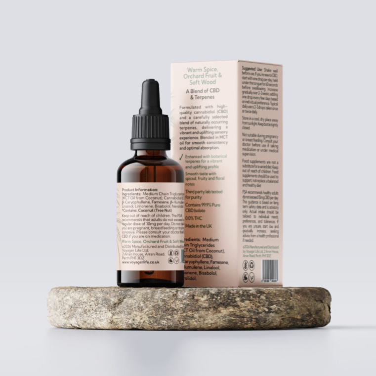 Voyager Inspire CBD Oil 6000mg 30ml bottle
