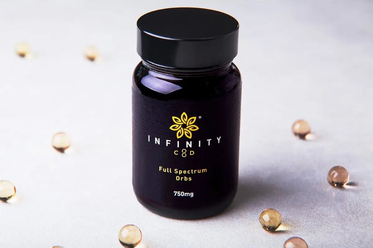 Infinity CBD Orbs Capsules 750mg tub