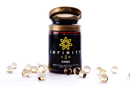 Infinity CBD Orbs Capsules 750mg tub