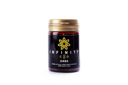 Infinity CBD Orbs Capsules 750mg tub
