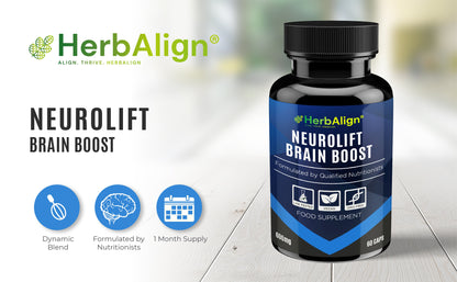 Herbalign NeuroLift Nootropic Capsules