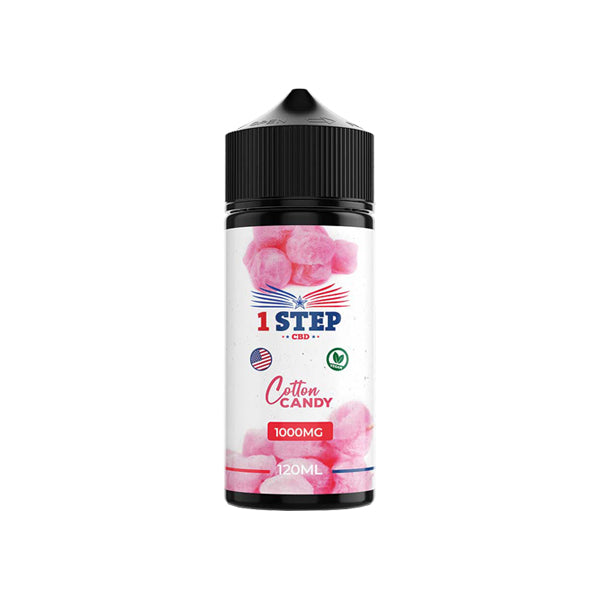 1 Step CBD 1000mg E-liquid - 120ml (BUY 1 GET 1 FREE) | The CBD Hut