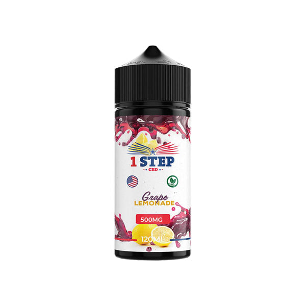1 Step CBD 500mg E-liquid - 120ml (BUY 1 GET 1 FREE) | The CBD Hut