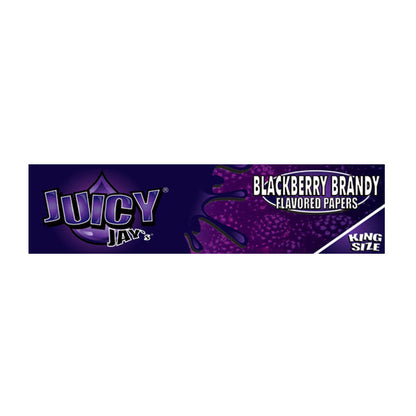 24 Juicy Jay King Size Flavoured Slim Rolling Paper - Full Box | The CBD Hut