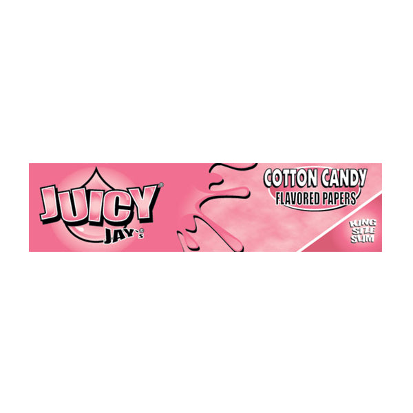 24 Juicy Jay King Size Flavoured Slim Rolling Paper - Full Box - The CBD Hut