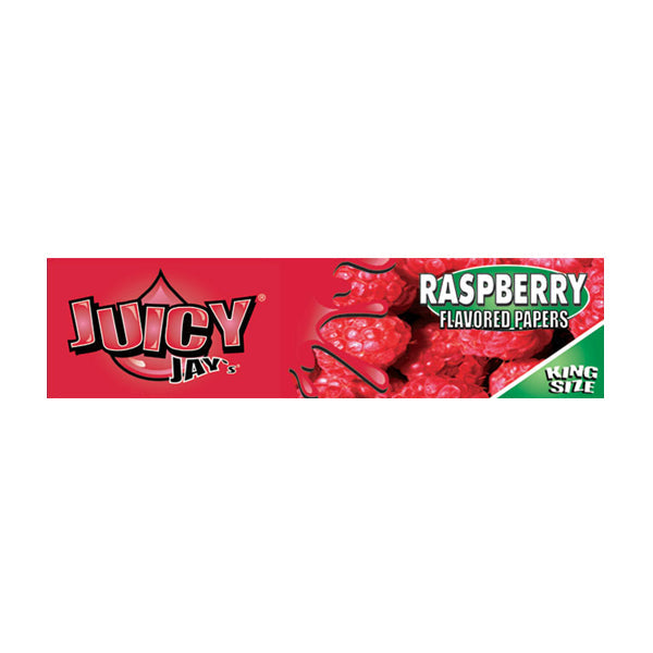24 Juicy Jay King Size Flavoured Slim Rolling Paper - Full Box | The CBD Hut
