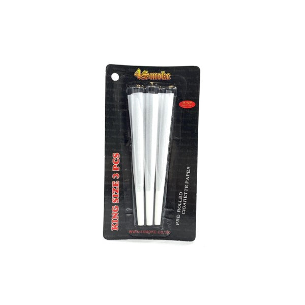 4Smoke Blister King Size Pre-rolled Rolling Papers - 3 Pack | The CBD Hut