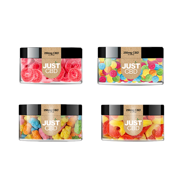 Just CBD 250mg Gummies - 88g | The CBD Hut