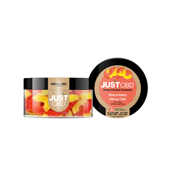 Just CBD 250mg Gummies - 88g | The CBD Hut
