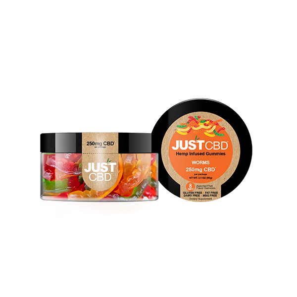 Just CBD 250mg Gummies - 88g | The CBD Hut