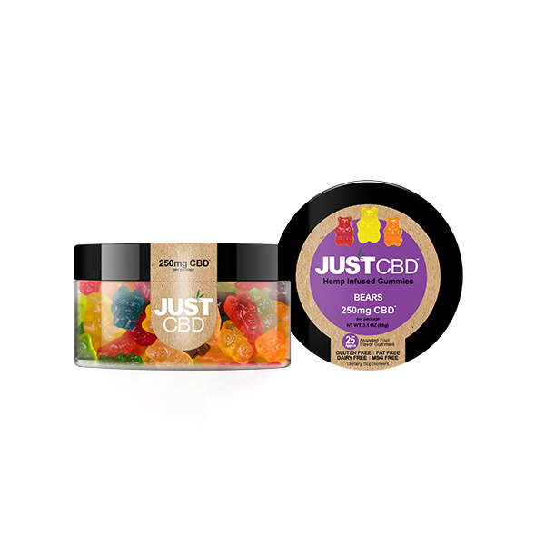 Just CBD 250mg Gummies - 88g | The CBD Hut